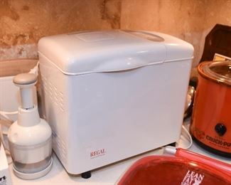 Regal Bread Machine, Food Chopper, Crock Pot