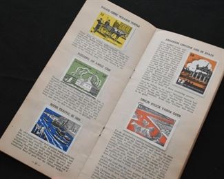 The History of Chicagoland Portrayed by Jewel Poster Stamps - Booklet