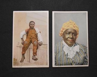 Vintage Postcards - Black Americana