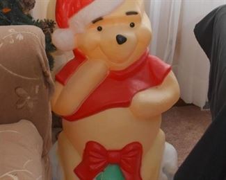 Christmas / Holiday Decor (Winnie the Pooh Blow Mold)