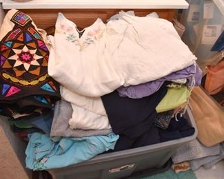 Another Large Tub Full of Women's Clothing