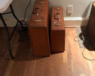 Vintage suitcases