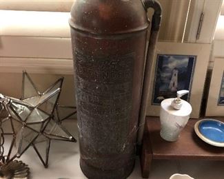 Vintage fire extinguisher