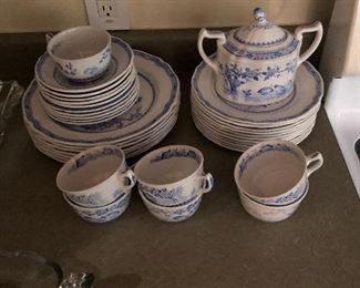 Furnivals Blue Quail china