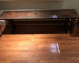 Trestle bench