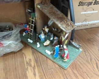 Manger scene