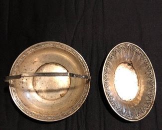 Sterling serving pieces