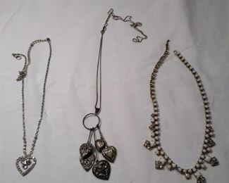 silver necklace