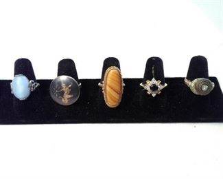 Siam silver ring