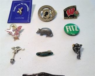 silver brooch