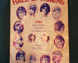 1986 Hall of Famers/Texas Rangers
