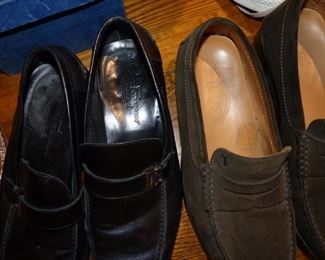 Men's Ferragamo & Tods shoes 