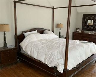 Roche Babbois bed and nightstands