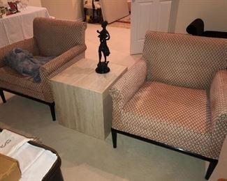 A. RUDIN LOUNGE CHAIRS, REFERENCE 600.1