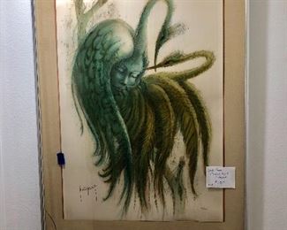 Saint-Genies Original Signed Lithograph