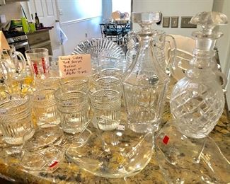 Vintage Libbey Rock, Sharpe, Radiant