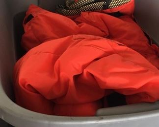 Orange Coast Guard Flight Suits