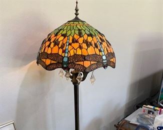 Tiffany inspired floor lamp