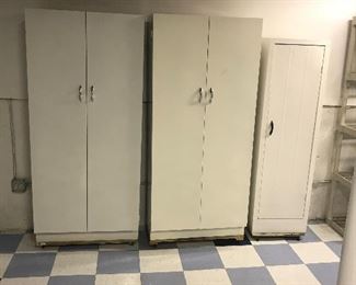vintage metal cabinets