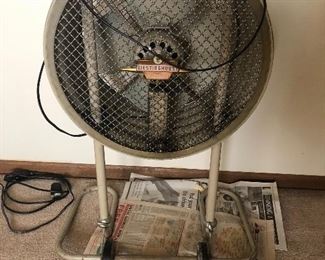 vintage floor fan