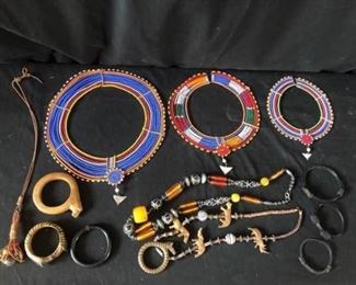 African Necklaces and Bracelets