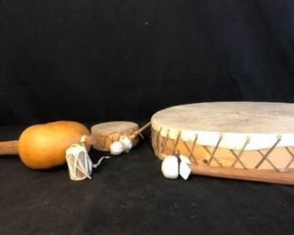 Native American Instrument Lot