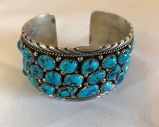 Navajo Style Cuff Bracelet