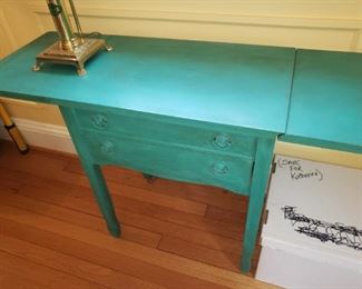 Painted end table