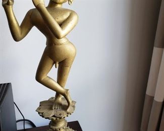 Antique Brass Krishna