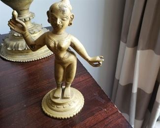 Antique Indian Brass Statue