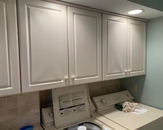 Lovely laundry room cabinets