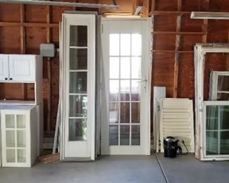A plethora of top quality windows and doors ready to be installed in your home