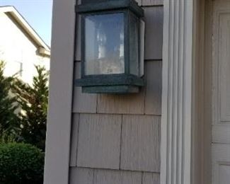 Handsome exterior lights
