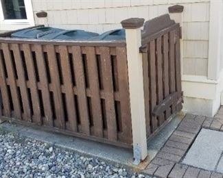 Trash enclosure