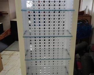 Moroccanoil Lighted Display Shelf w/ Glass Shelving