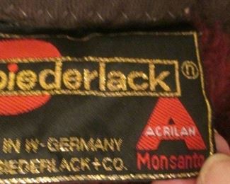 "Biederlack" Blankets & Throws, Made in West Germany