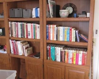 4-Matching Book Shelf/Storage Cabinet Units