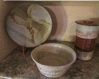 Very Nice Ceramics, Great for Gift Giving this Holiday Season!  Come early to select your favorites! 