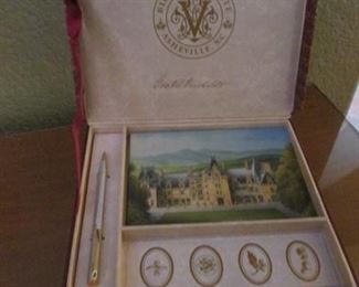 Biltmore Estate Memorabilia, Asheville, NC, Stationary Set