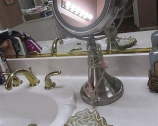 Lighted Make-Up Mirror
