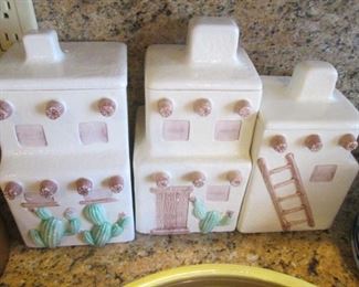 Pueblo-Theme Canister Set