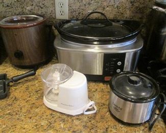 Assorted Small Appliances