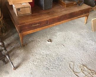 mid century modern coffee table for refinishing