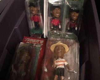 Tiger woods bobble heads 