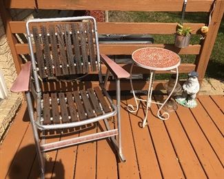 vintage lawn chairs