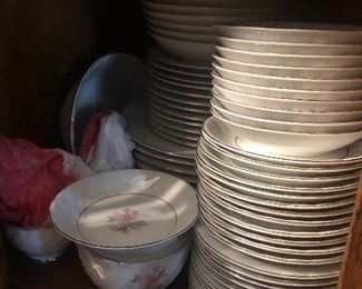 set of china dishes