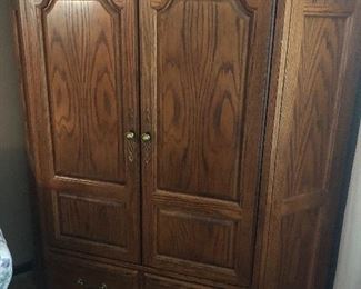 oak cabinet