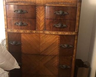 antique art deco bedroom set