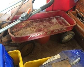 vintage radio flyer wagon