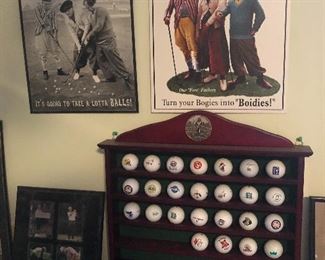 Golf balll collection 